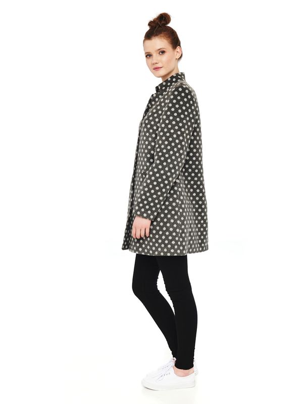 Nastrovje Potsdam Pussy Deluxe Dotties Kurzmantel Grau Vatertagsangebot
