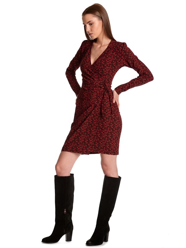 Nastrovje Potsdam Vive Maria Red Passion Damen Wickelkleid schwarz allover Muttertagsangebot