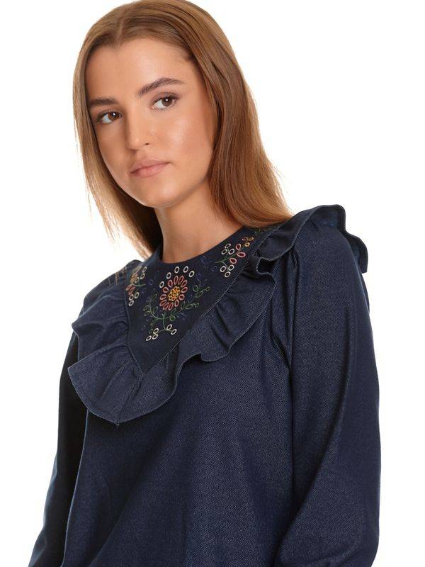 Nastrovje Potsdam Vive Maria Nevada Denim Damen Shirtbluse blau Begrenzte Freigabe