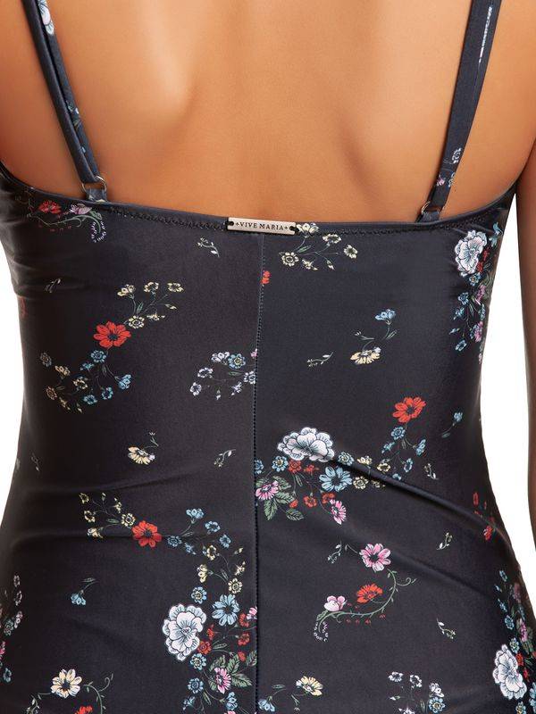 Nastrovje Potsdam Vive Maria Dancing Flower Damen Badeanzug schwarz allover Günstig kaufen