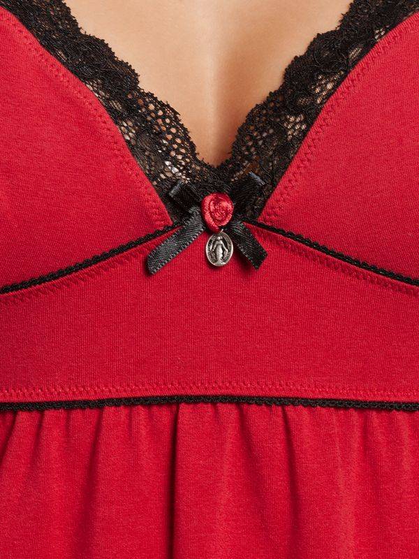 Nastrovje Potsdam Vive Maria Lipstick Girl Damen Negligée rot Riesige Rabatte