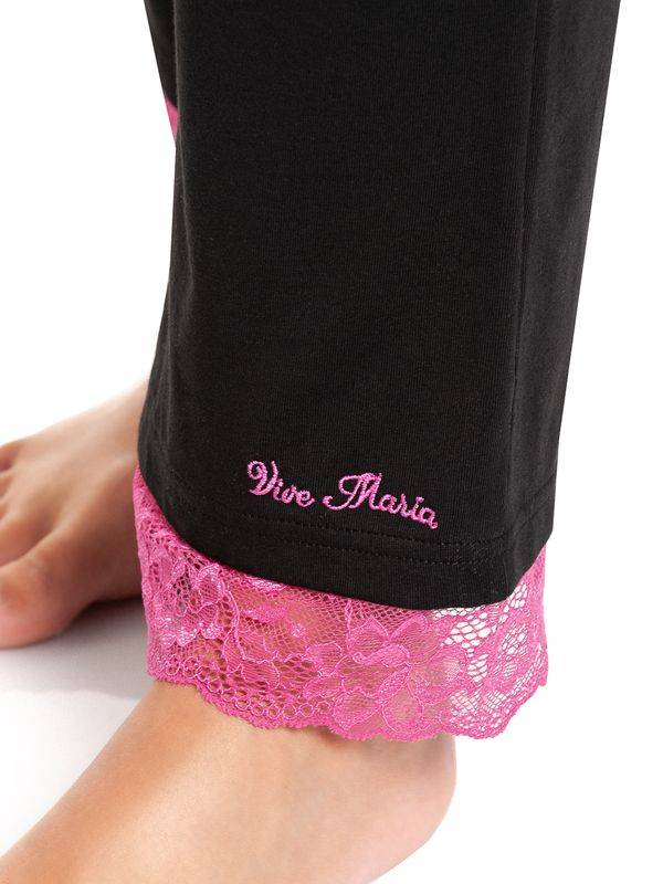 Nastrovje Potsdam Vive Maria Sugar Night Damen Pyjama schwarz 50% Rabatt mit kostenlosem Versand