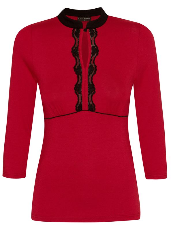Nastrovje Potsdam Vive Maria Red Saigon Damen Stehkragenshirt rot Exklusive Angebote