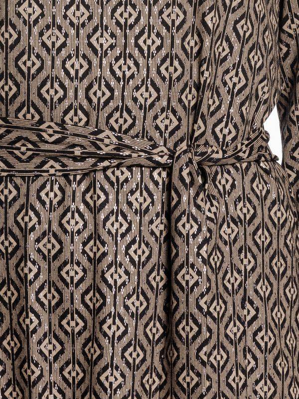 Nastrovje Potsdam Vive Maria Golden Love Damen A-Linien-Kleid schwarz allover Letzte 2 Tage