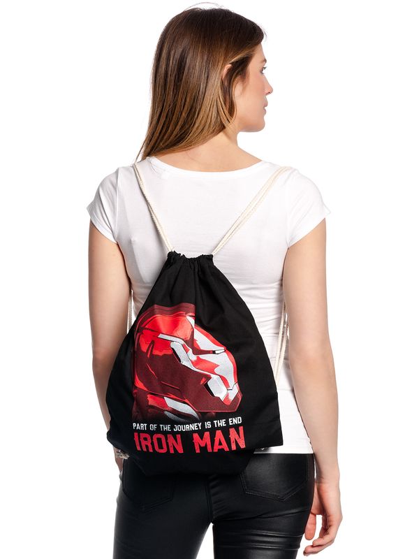 Nastrovje Potsdam Iron Man The Invincible Gymbag schwarz Sonderangebot