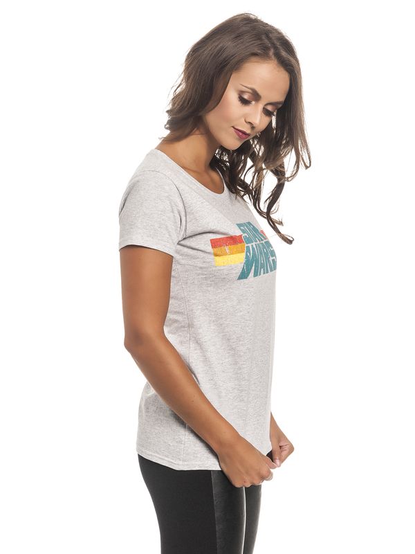Nastrovje Potsdam Star Wars Vintage 77 Damen T-Shirt grau meliert Online Outlet