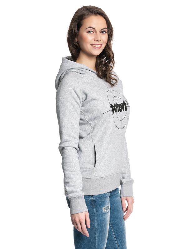 Nastrovje Potsdam Tatort Classic Damen Kapuzensweatshirt grau meliert Sonderangebote