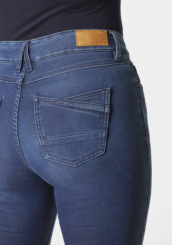 Paddocks LUCY Superior JOGG Denim Skinny fit - medium blue used moustache Cyber Monday
