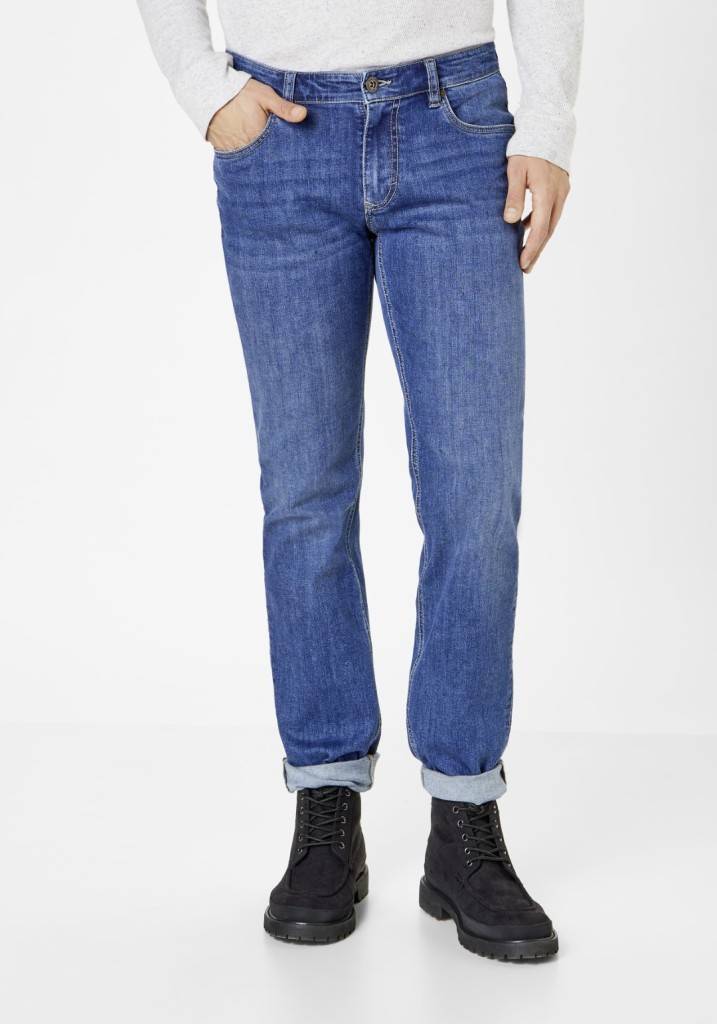 Paddocks BEN MOTION&COMFORT bequeme Passform - medium blue use moustache Clearance-Verkauf