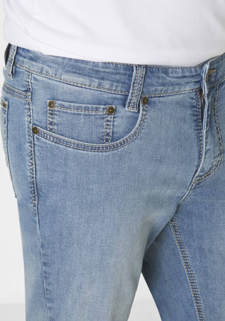 Paddocks PIPE Saddle Stitch MOTION&COMFORT schmale Passform - blue bleached used Rabatte dieses Monats