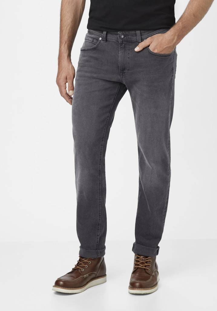 Paddocks DEAN schmale Passform - black used moustache Limitierter Zeitrabatt
