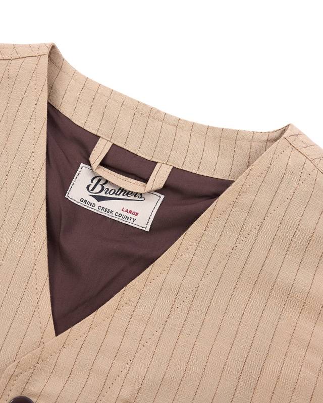 Pike Brothers 1937 Roamer Vest Chicago sand Großer Ausverkauf