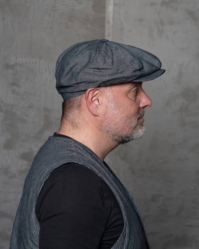 Pike Brothers 1928 Newsboy Cap smoke grey Neueste Mode