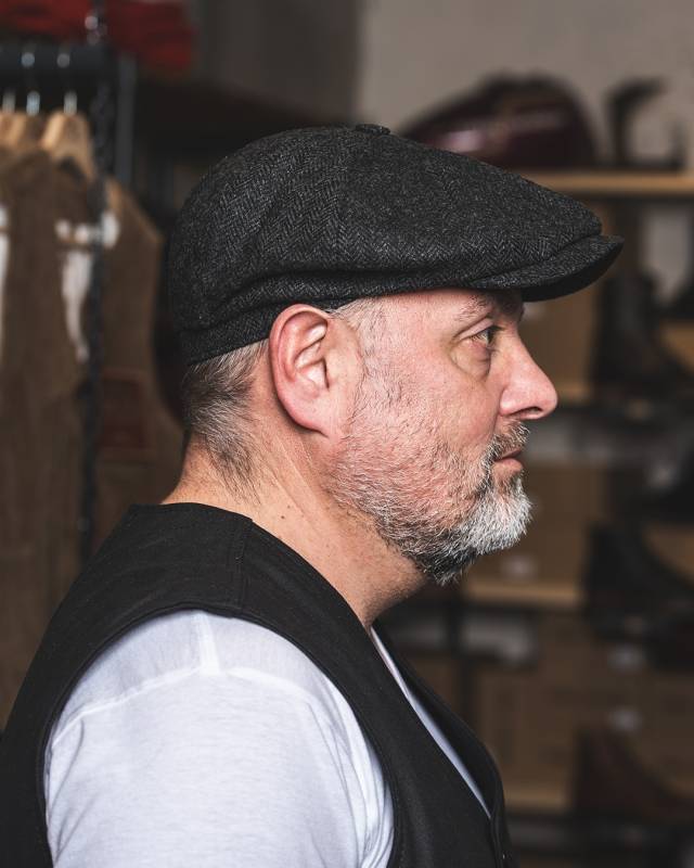 Pike Brothers 1928 Newsboy Cap Glasgow grey Exklusive Angebote