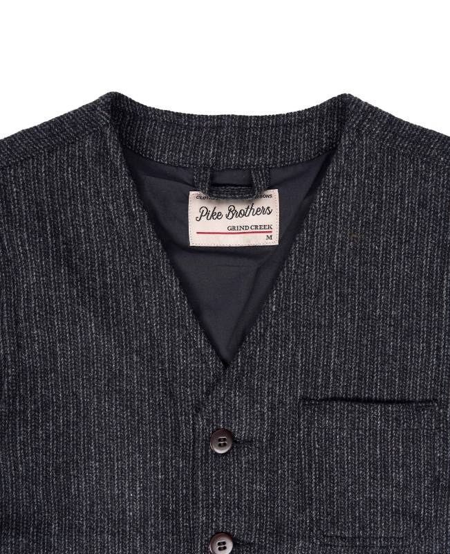 Pike Brothers 1937 Roamer Vest Glasgow Grey Große Rabatte
