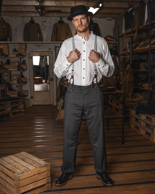 Pike Brothers 1905 Hauler Pant French asphalt Sonderangebote