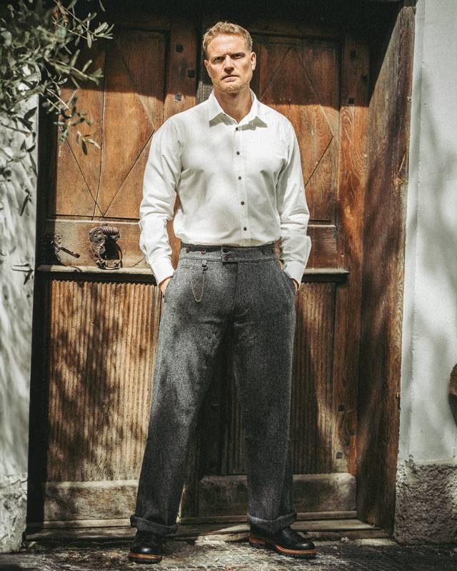 Pike Brothers 1905 Hauler Pant Dundee grey Super Sparpreis