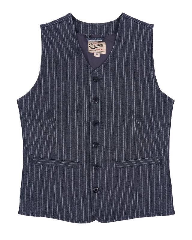Pike Brothers 1905 Hauler Vest blue wabash Bis zu 50% Rabatt