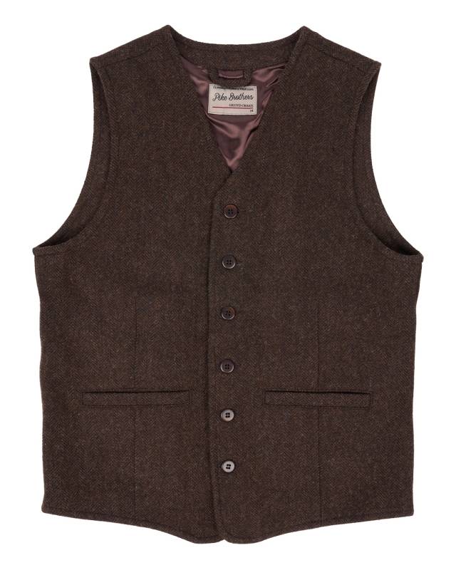 Pike Brothers 1905 Hauler Vest Upland brown Discount Store für neue Produkte