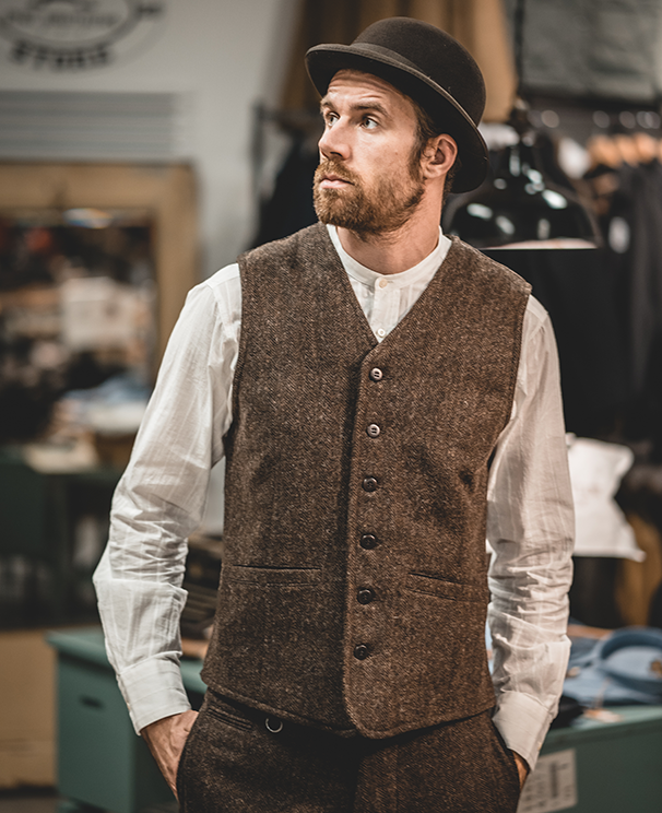 Pike Brothers 1905 Hauler Vest Upland brown Discount Store für neue Produkte