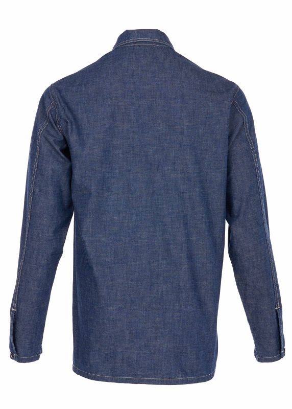 Pike Brothers 1940 Army Denim Shirt indigo Speichern exportieren