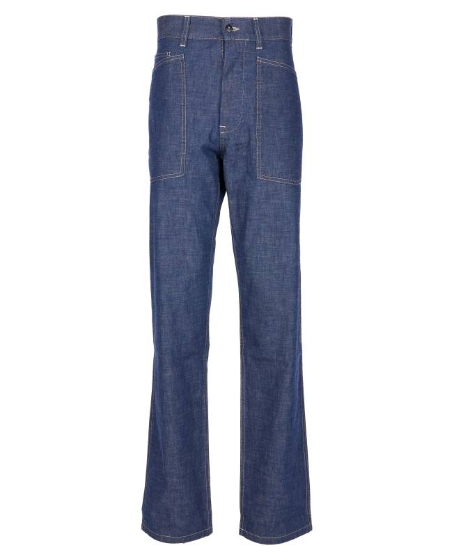 Pike Brothers 1940 Army Denim Trousers indigo Black Friday Preise