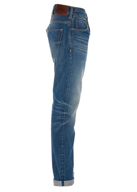 Pike Brothers 1958 Roamer Pant 15oz indigo 106 rinse im Angebot