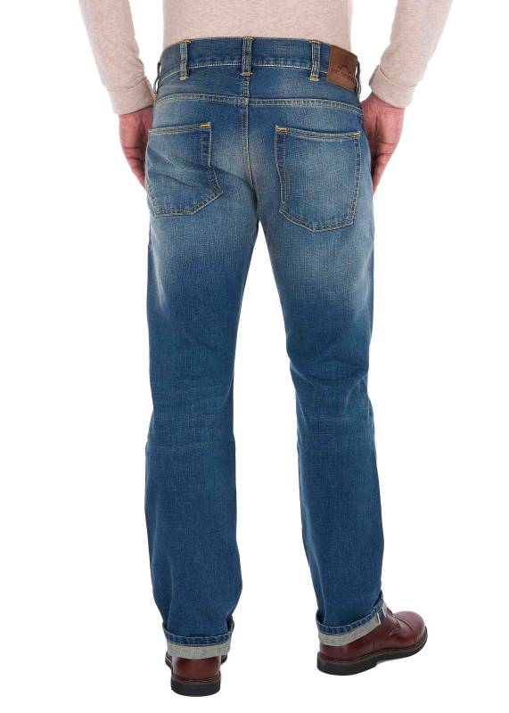 Pike Brothers 1958 Roamer Pant 15oz indigo 106 rinse im Angebot