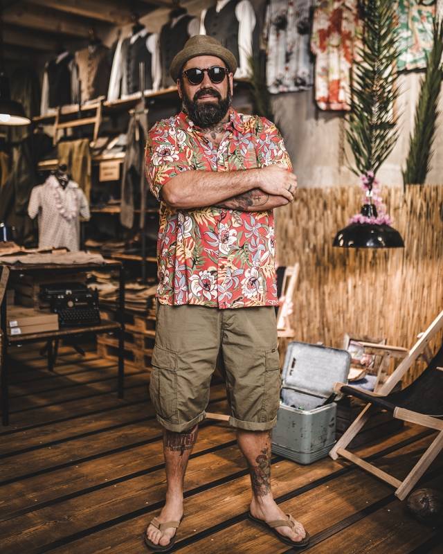 Pike Brothers 1966 Jungle Short olive Valentinstagsangebot