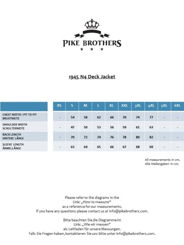 Pike Brothers 1945 N4 Deck Jacket Marram Exklusive Angebote