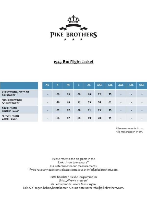 Pike Brothers 1943 B10 Flight Jacket olive drab Kauf eins, bekomm eins gratis