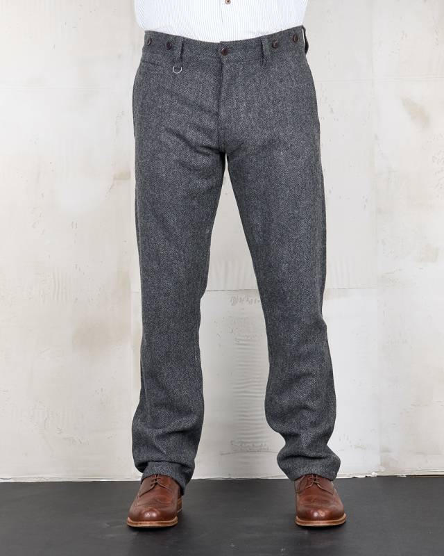 Pike Brothers 1923 Buccanoy Pant Dundee grey Begrenzte Freigabe
