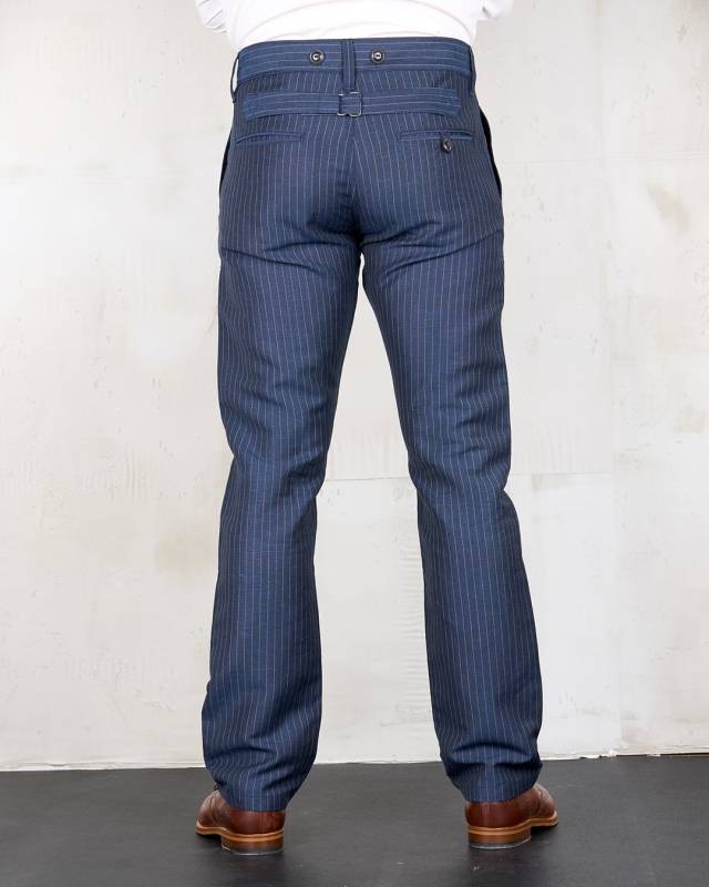 Pike Brothers 1923 Buccanoy Pant Chicago blue Neueste Stile