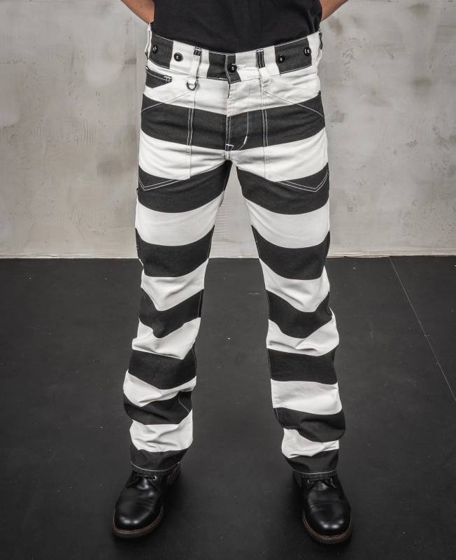 Pike Brothers 1936 Chopper Pant Alcatraz white Vierteljährliche Förderung