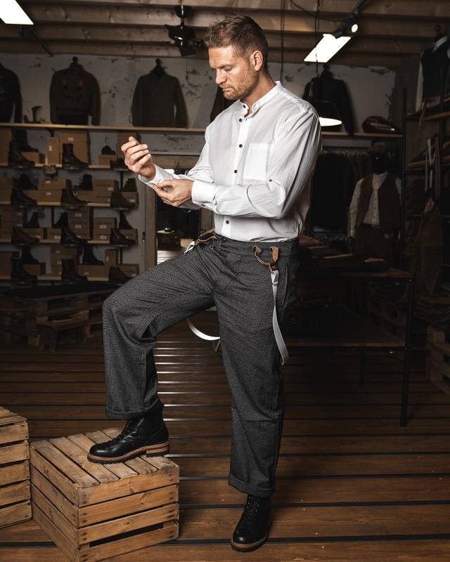 Pike Brothers 1905 Hauler Pant French asphalt Discount Store für neue Produkte