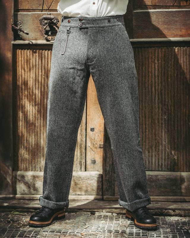 Pike Brothers 1905 Hauler Pant Dundee grey Super Rabatt