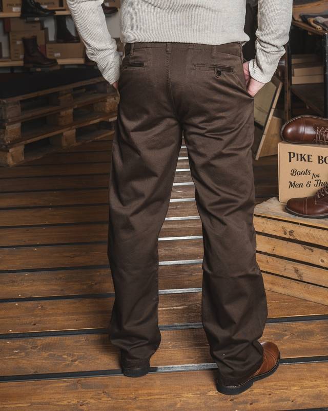 Pike Brothers 1940 Service Chino Leesville brown Hotsell
