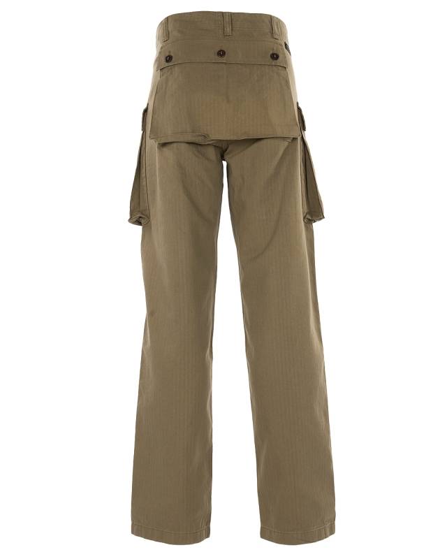 Pike Brothers 1944 Monkey Pant olive Fabrikverkauf