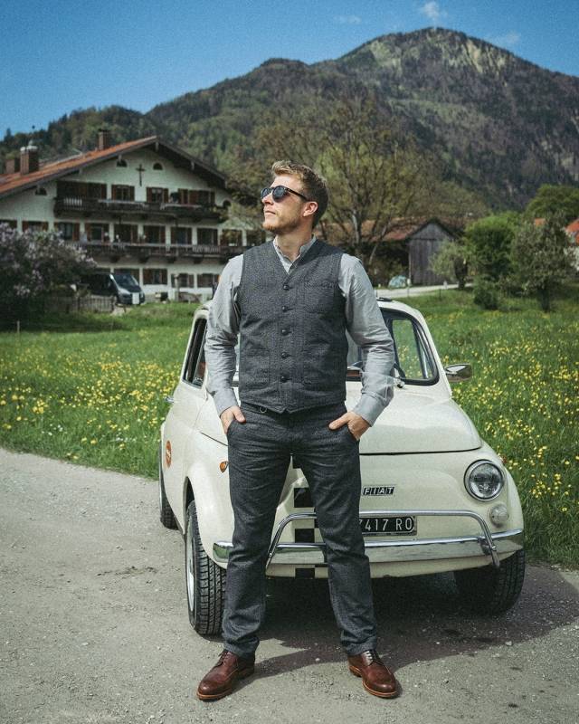 Pike Brothers 1937 Roamer Vest French asphalt Fabrik Onlineshop