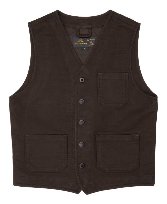 Pike Brothers 1937 Roamer Vest Moleskin soil brown Muttertagsangebot