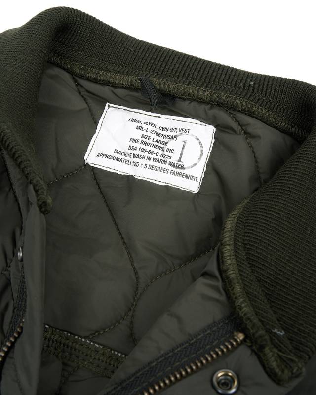 Pike Brothers 1965 CWU Vest olive drab Lagerräumung