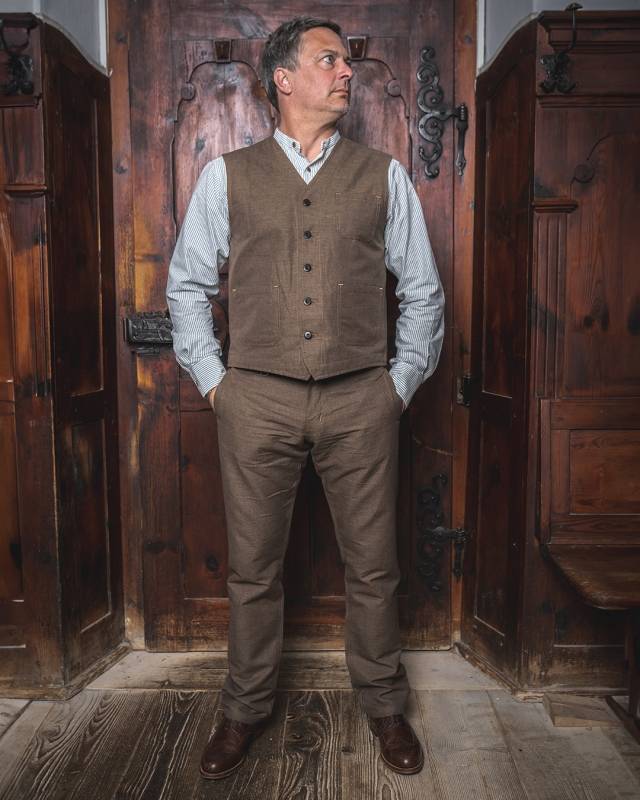 Pike Brothers 1937 Roamer Vest Raymond brown Online Outlet