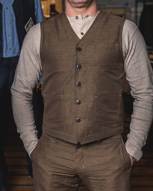 Pike Brothers 1937 Roamer Vest Raymond brown Online Outlet