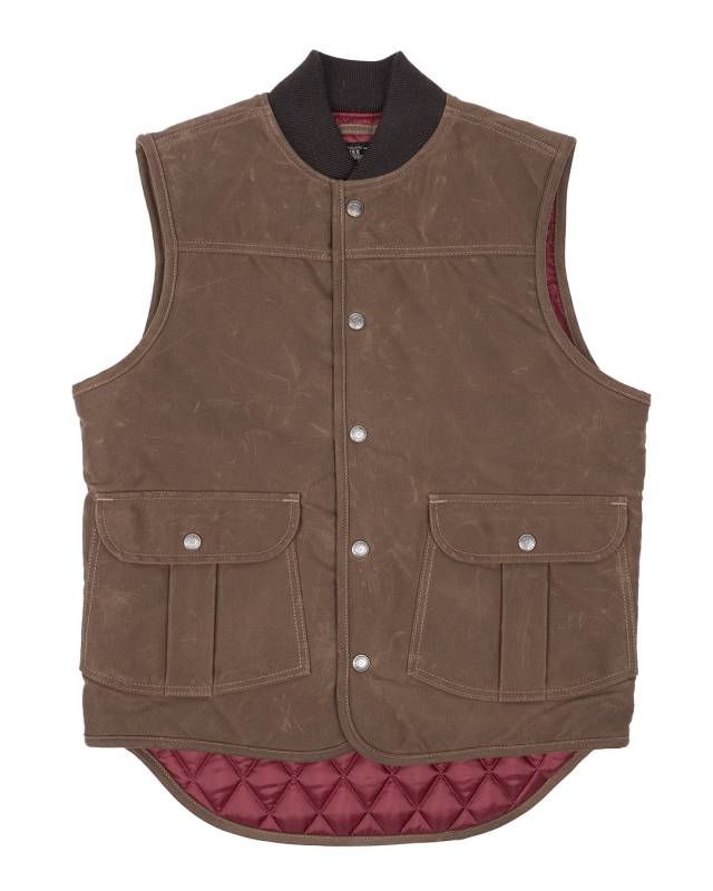 Pike Brothers 1966 Rodeo Vest waxed sand Große Rabatte