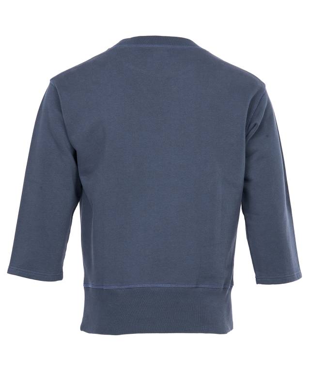 Pike Brothers 1945 Escape Sweater prison blue Räumungsverkauf