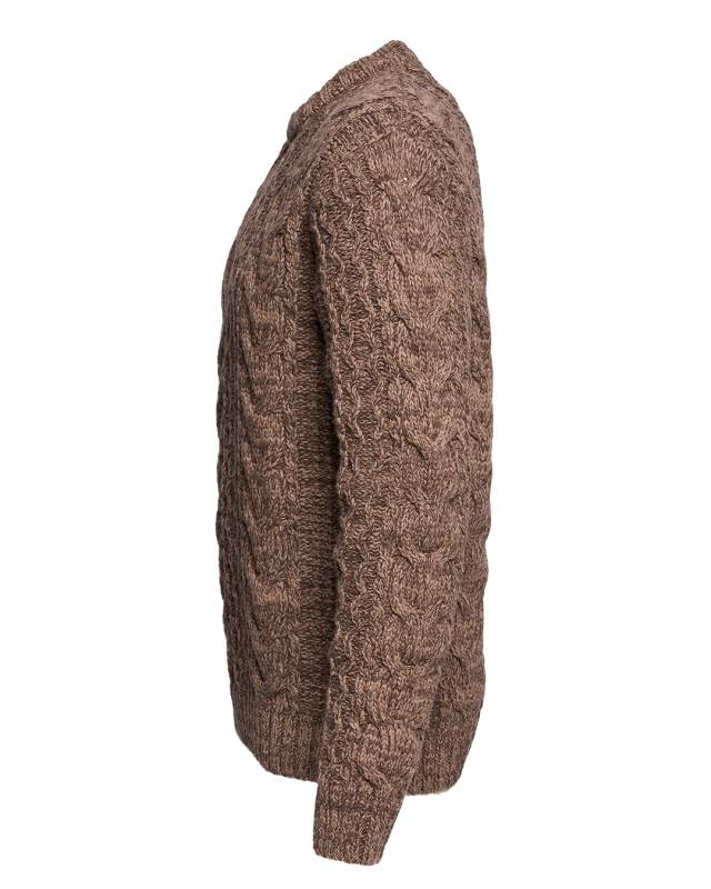 Pike Brothers 1946 Mountaineer Sweater brown melange Kauf eins, bekomm eins gratis