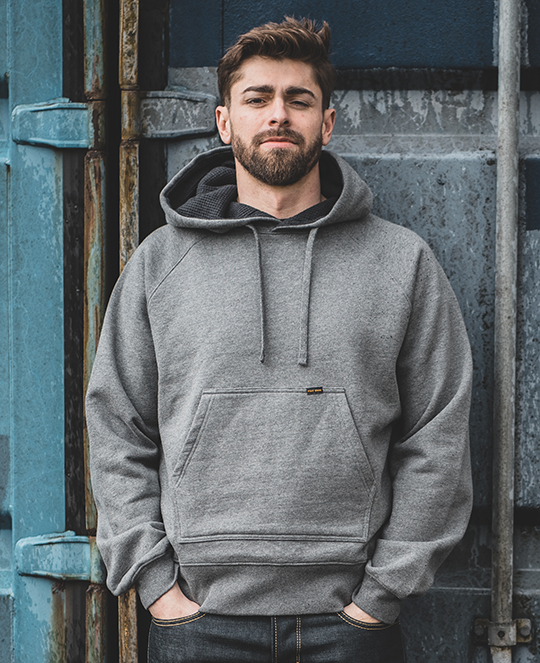 Pike Brothers 1965 PT Hoody grey melange Tägliche Deals