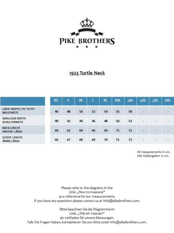 Pike Brothers 1923 Turtle Neck dark navy Super Sparpreis
