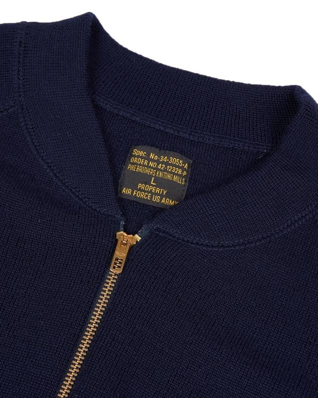 Pike Brothers 1943 C2 Sweater navy Neueste Stile