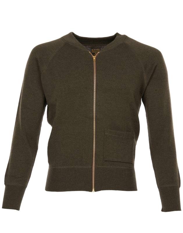 Pike Brothers 1943 C2 Sweater olive drab Letzte 2 Tage